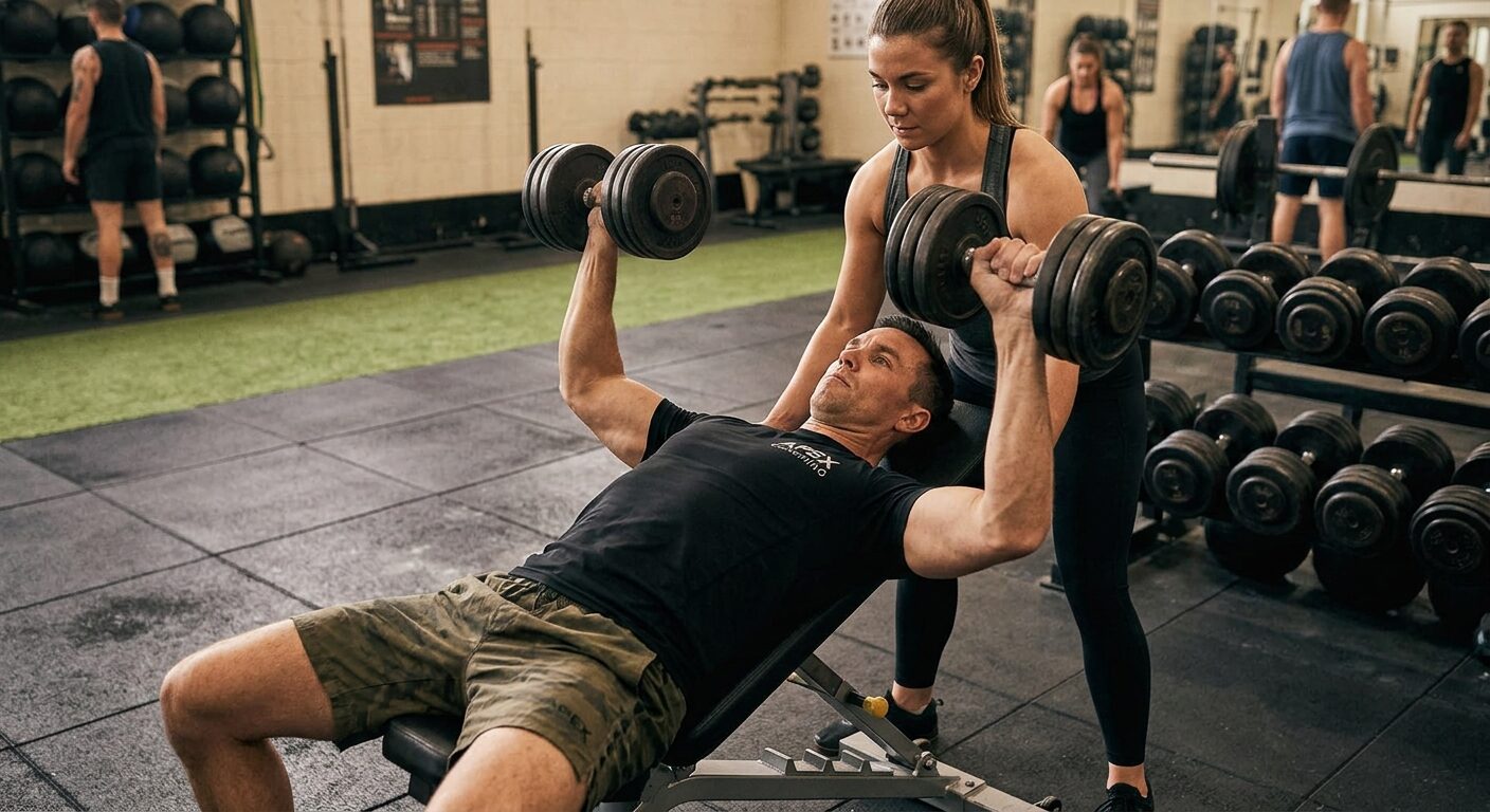 Apex Coaching client training with a coach